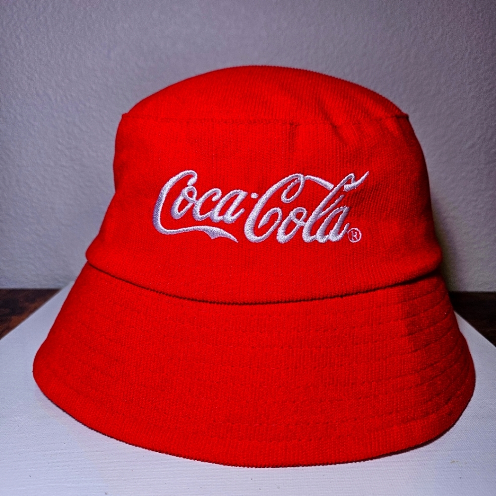 Coca-Cola Bucket Corduroy Hat